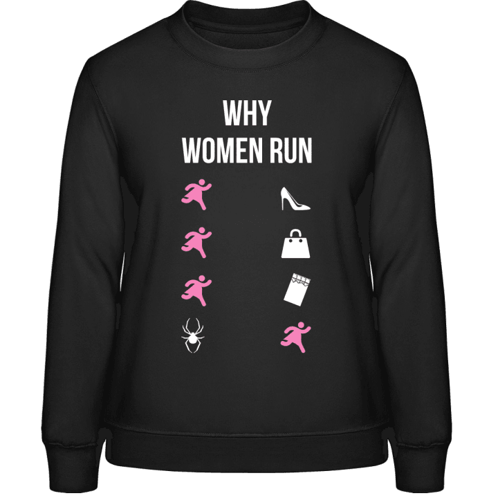 Why Women Run Women Sweatshirt 0 image