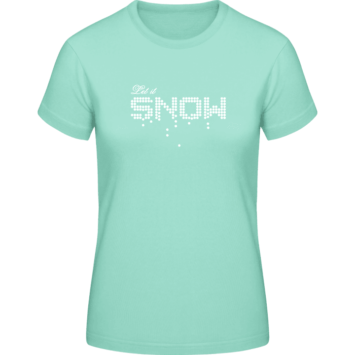 Let It Snow T-shirt för kvinnor 0 image