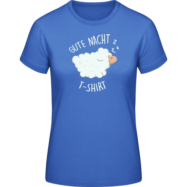 Gute Nacht T-Shirt T-shirt til kvinder 0 image