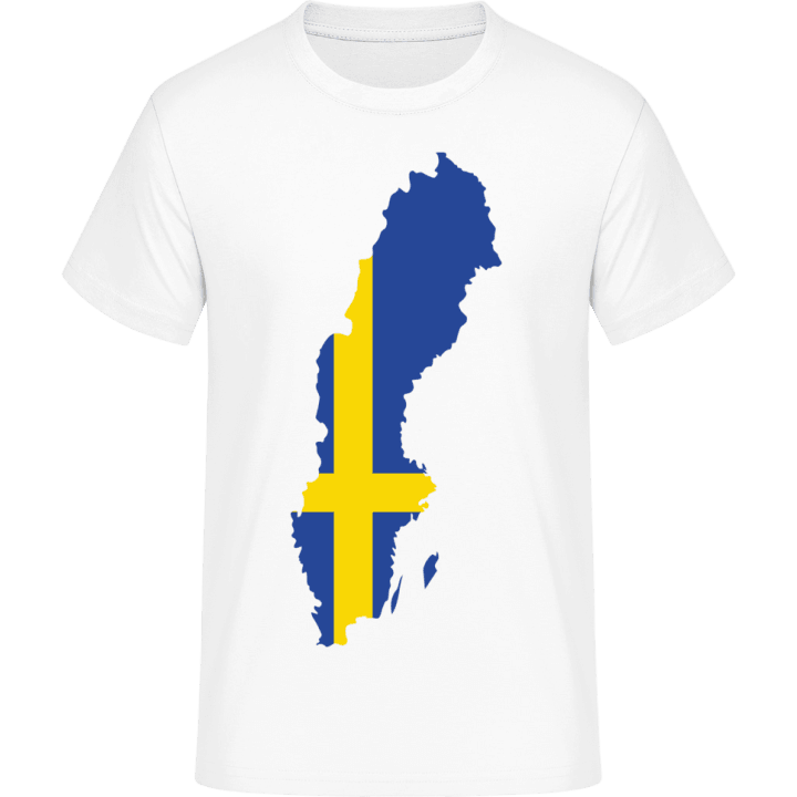 Sweden Map T-skjorte 0 image