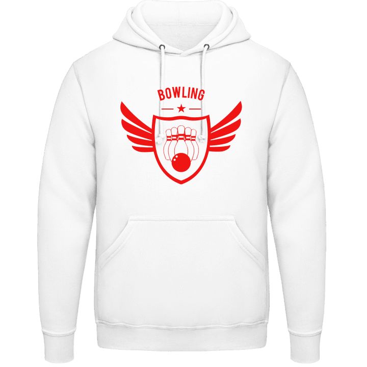 Bowling Winged Hoodie contain pic