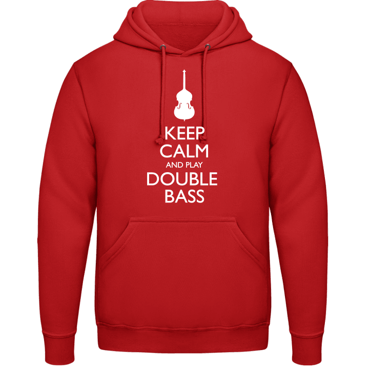 Keep Calm And Play Double Bass Sudadera con capucha contain pic