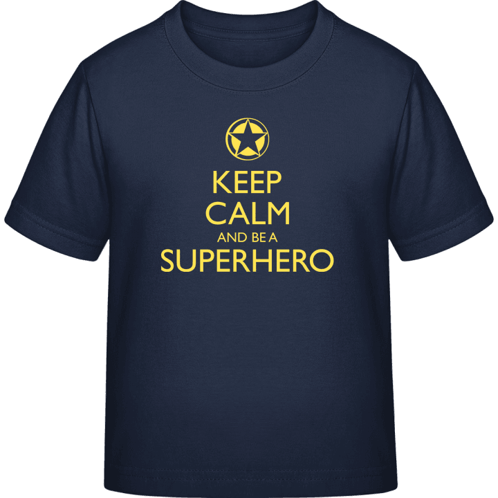 Keep Calm And Be A Superhero T-shirt til børn 0 image