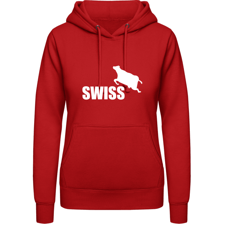 Swiss Cow Hoodie för kvinnor contain pic