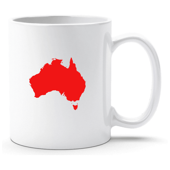 Australia Map Cup contain pic