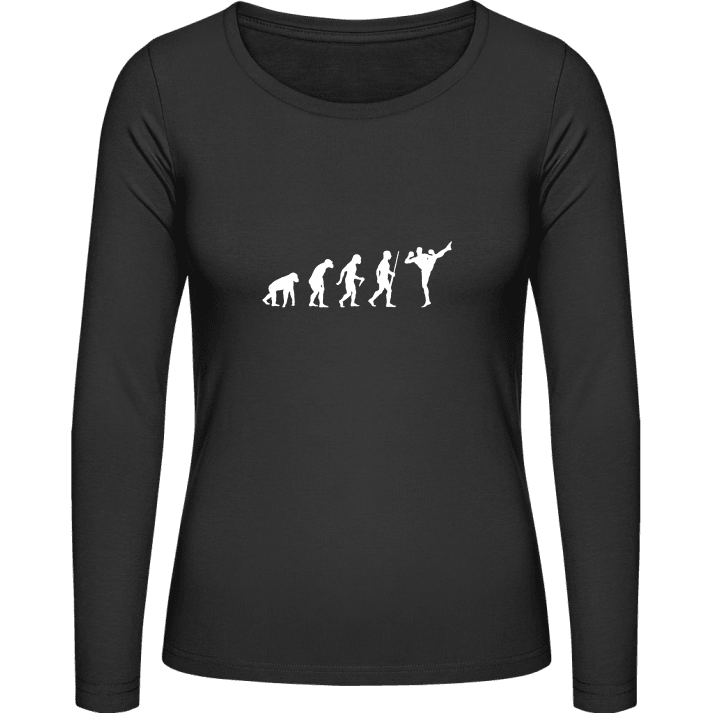 Kickboxer Evolution Vrouwen Lange Mouw Shirt contain pic