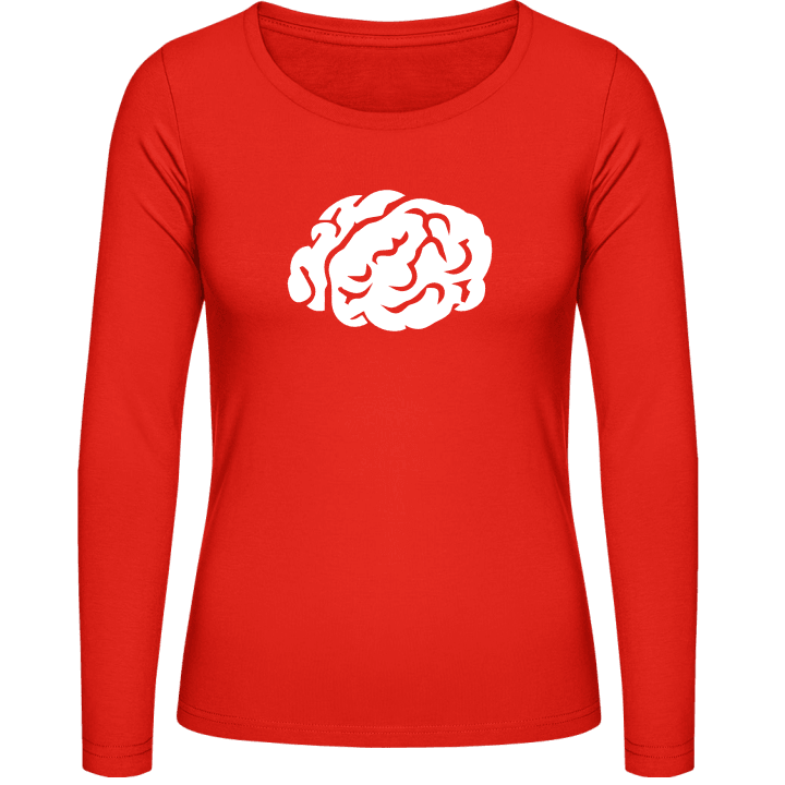 Human Brain Langermet skjorte for kvinner contain pic