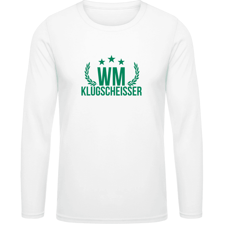 WM Klugscheisser T-shirt à manches longues contain pic