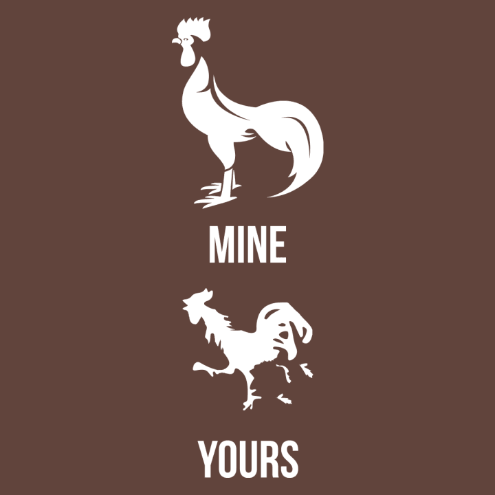 Mine Yours Rooster T-shirt à manches longues pour femmes 0 image