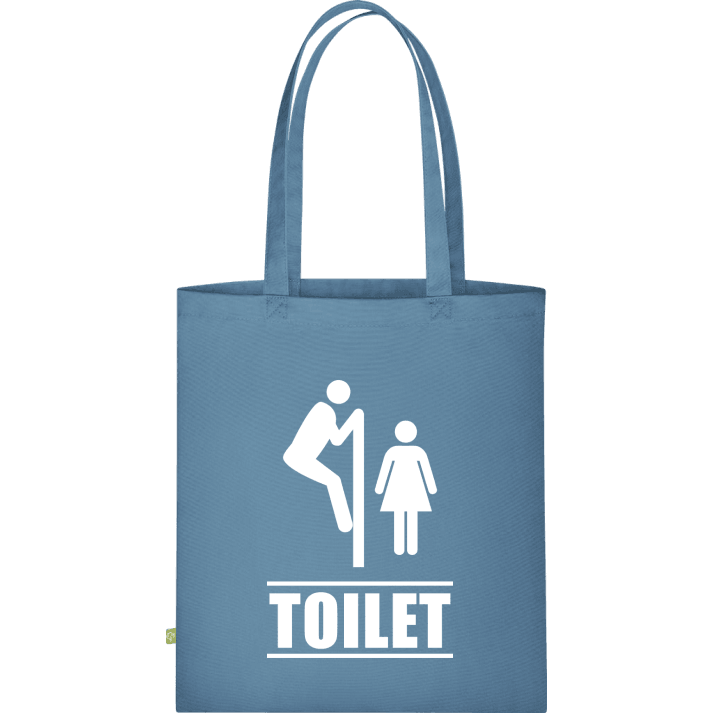 Toilet Illustration Stof taske 0 image