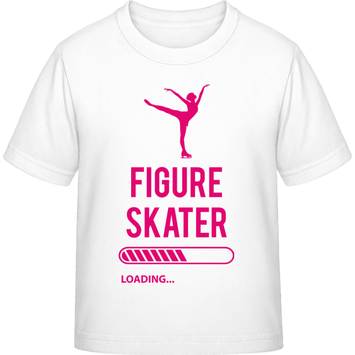 Figure Skater Loading T-skjorte for barn contain pic