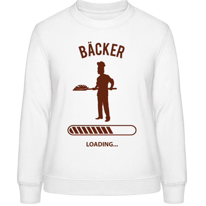 Bäcker Loading Frauen Sweatshirt contain pic
