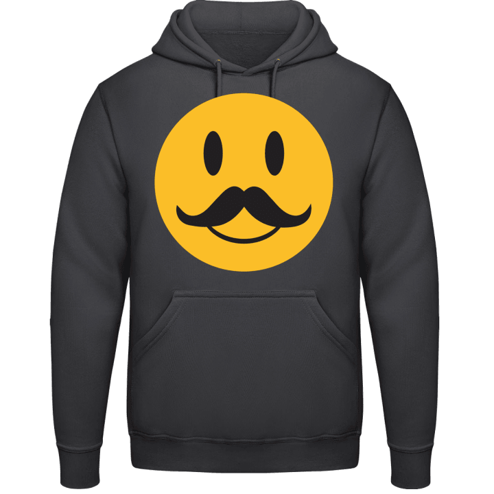 Mustache Smiley Sudadera con capucha 0 image