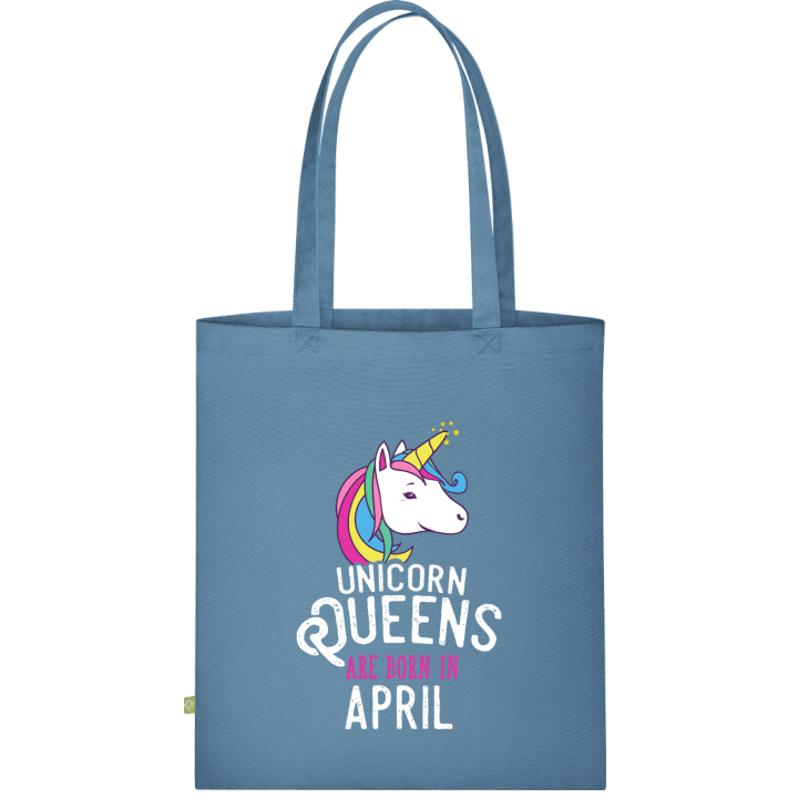 Unicorn Queens Are Born In April Stoffen tas 0 image