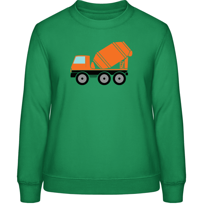 Construction Truck Sweatshirt för kvinnor contain pic