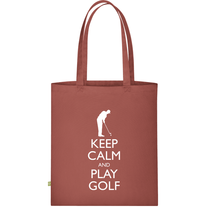 Keep Calm And Play Golf Borsa in tessuto contain pic