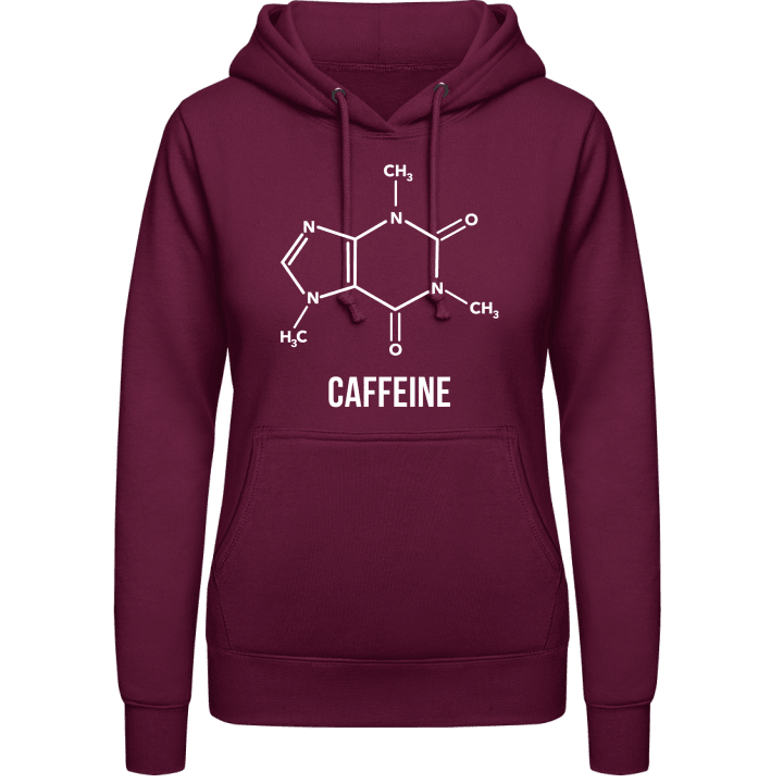 Caffeine Formula Frauen Kapuzenpulli contain pic