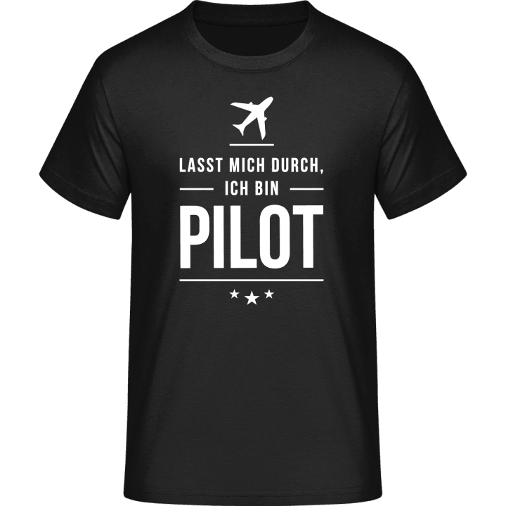 Lasst mich durch ich bin Pilot T-Shirt 0 image