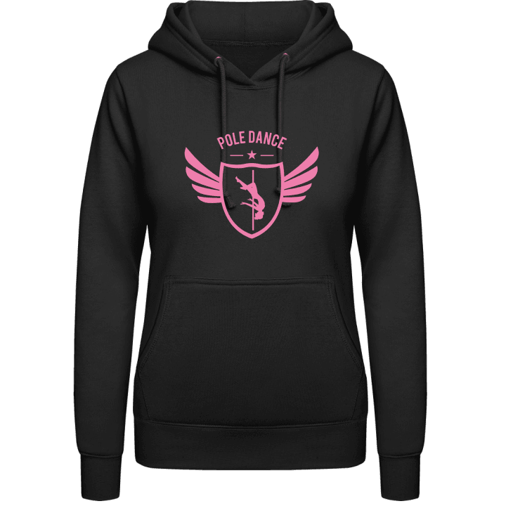 Pole Dance Winged Women Hoodie contain pic