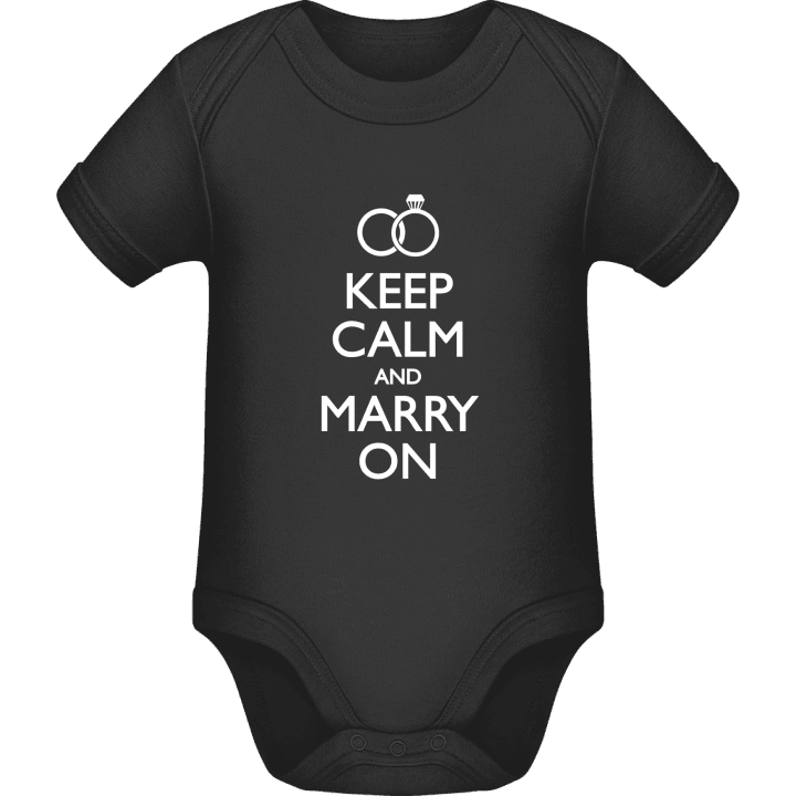 Keep Calm and Marry On Baby romperdress contain pic