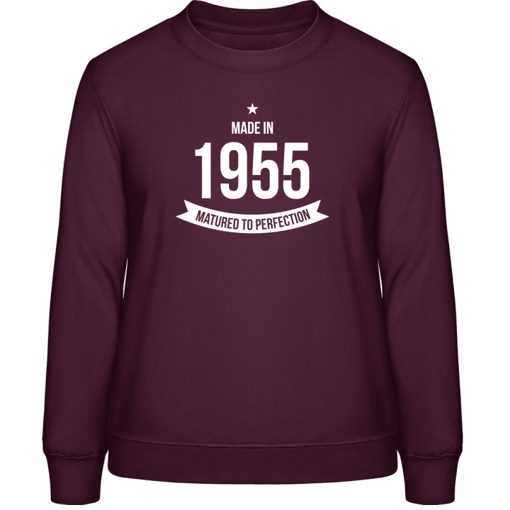 Made in 1955 Matured To Perfection Frauen Sweatshirt 0 image