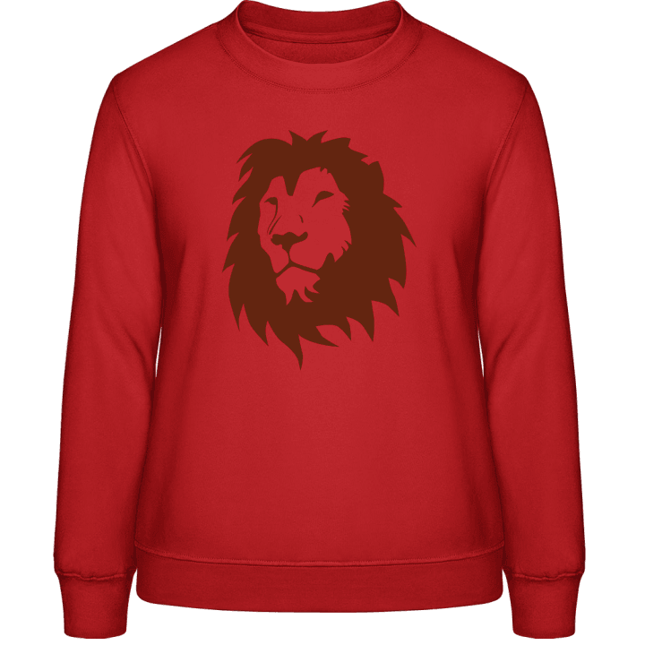 Lion Head Silhouette Sweatshirt för kvinnor 0 image