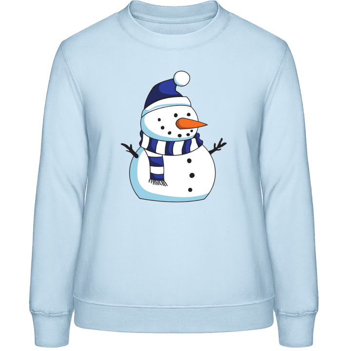 Snowman Illustration Women Sweatshirt 0 image