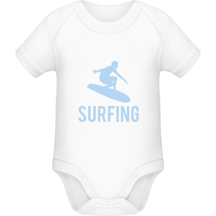 Surfing Logo Baby romperdress contain pic