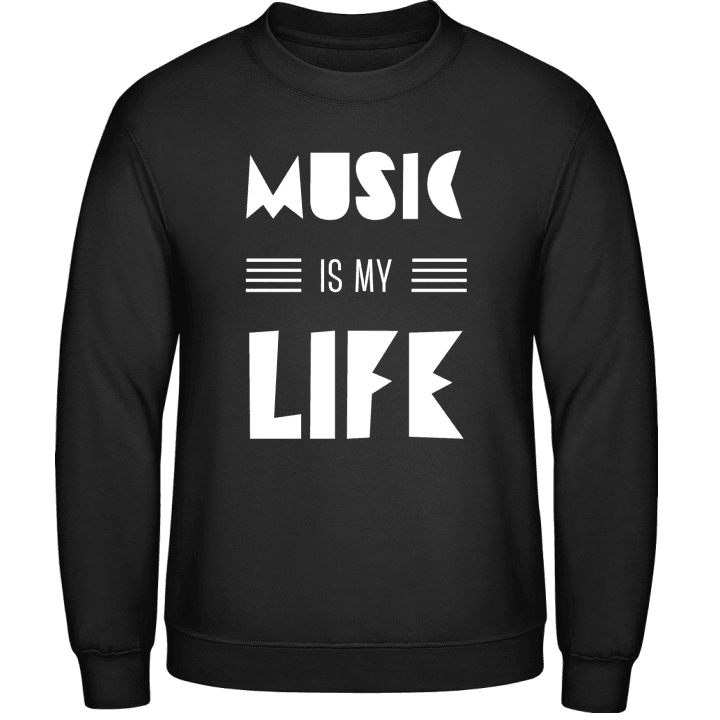 Music Is My Life Sweatshirt contain pic