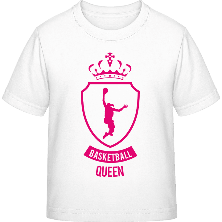Basketball Queen T-shirt för barn contain pic