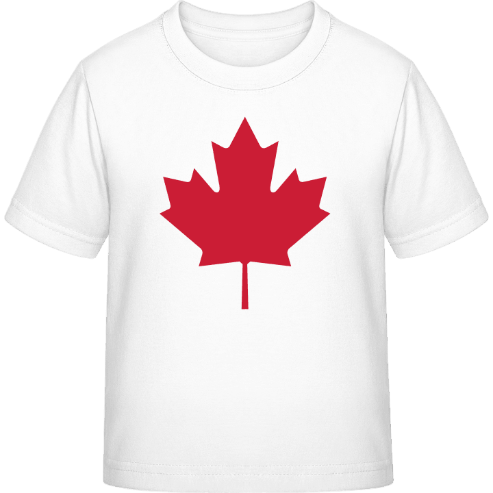 Canada Leaf T-shirt för barn contain pic