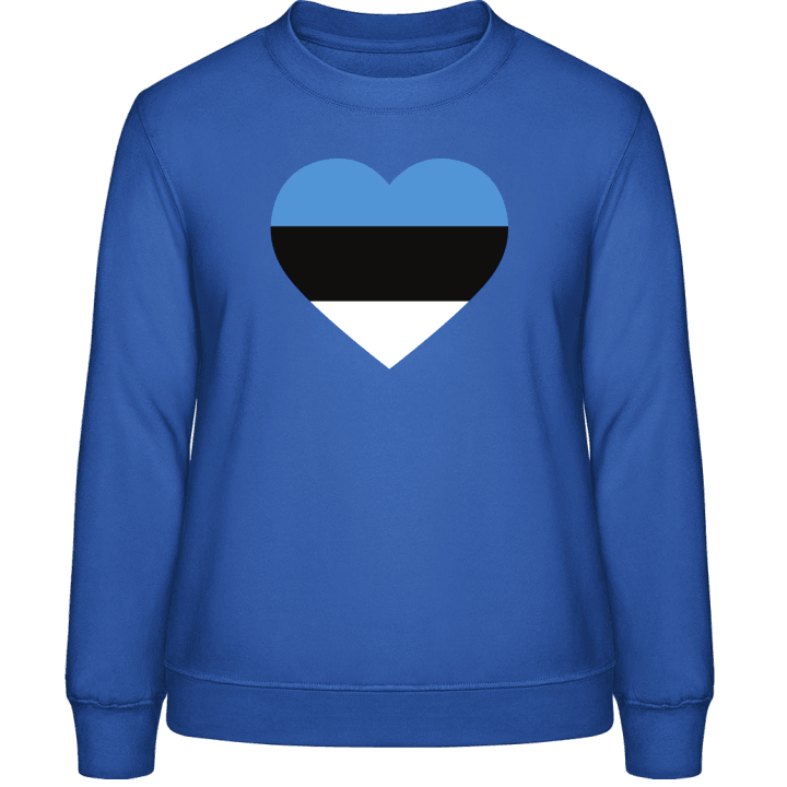 Estonia Heart Sweatshirt för kvinnor contain pic