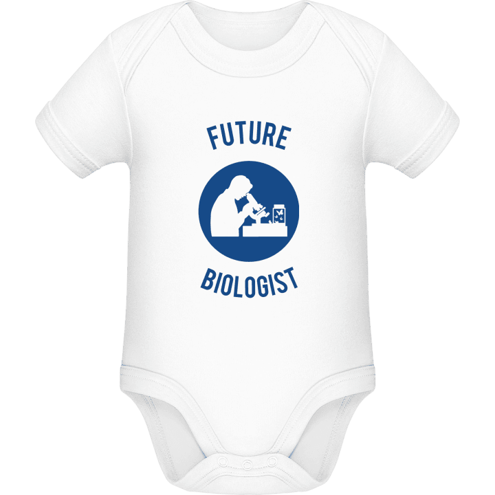 Future Biologist Silhouette Baby romper kostym contain pic
