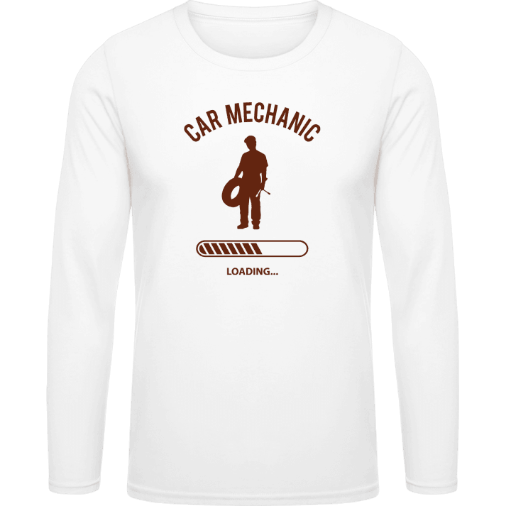 Car Mechanic Loading T-shirt à manches longues contain pic
