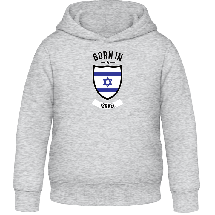 Born in Israel Kids Hoodie contain pic