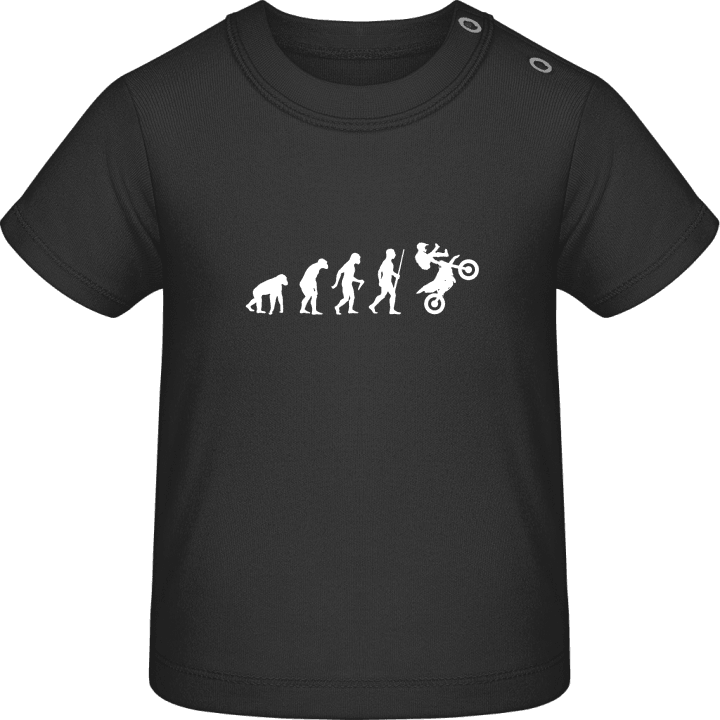 Motocross Biker Evolution T-shirt för bebisar contain pic
