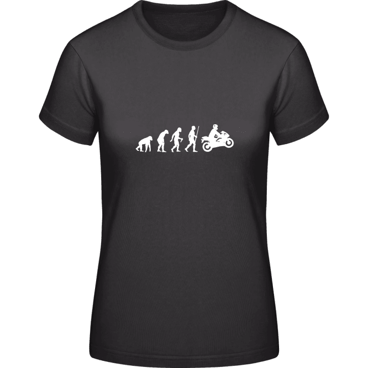 Born To Ride Motorbike Evolution T-shirt til kvinder 0 image