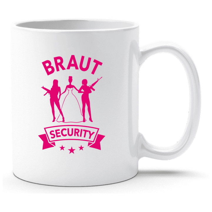 Braut Security bewaffnet Tasse contain pic