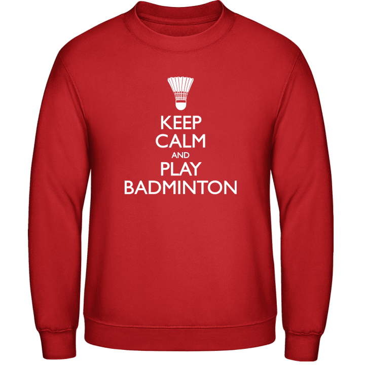 Play Badminton Sweatshirt contain pic