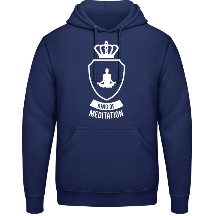 King of Meditation Hoodie contain pic