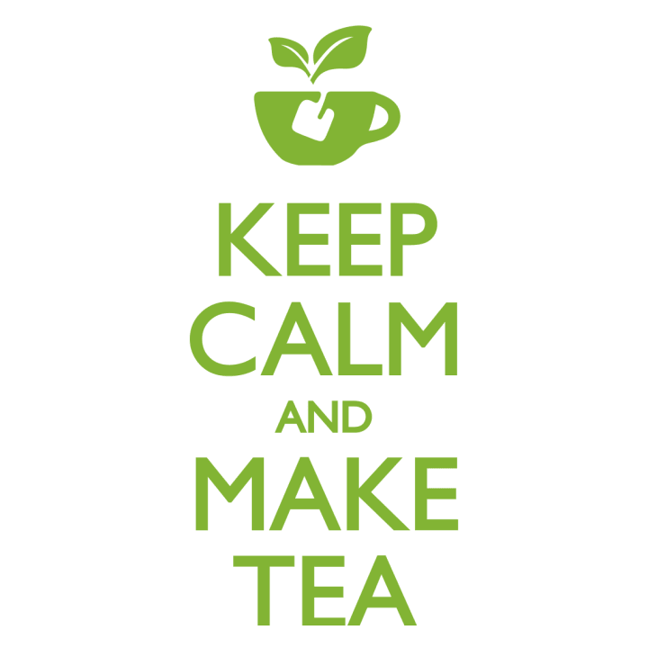 Keep calm and make Tea Vrouwen Lange Mouw Shirt 0 image