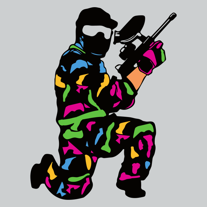 Paintballer Camouflage Vrouwen T-shirt 0 image