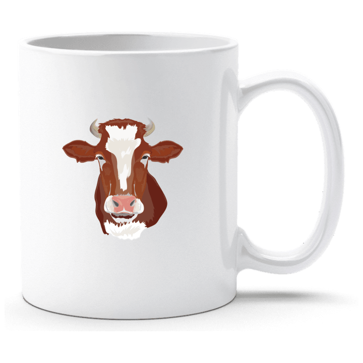 Brown Cow Head Realistic Cup 0 image