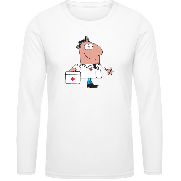 Doctor Medic Comic Character T-shirt à manches longues contain pic