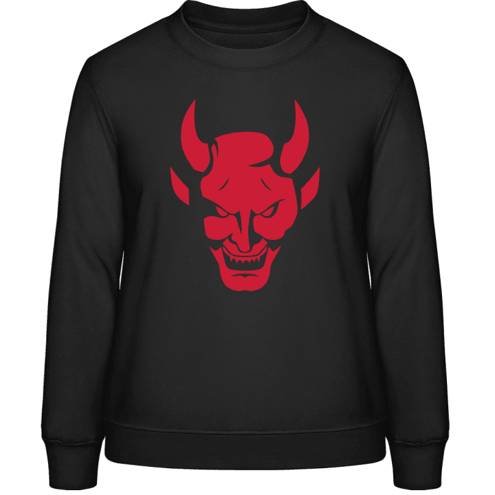 Devil Head Sweatshirt för kvinnor contain pic