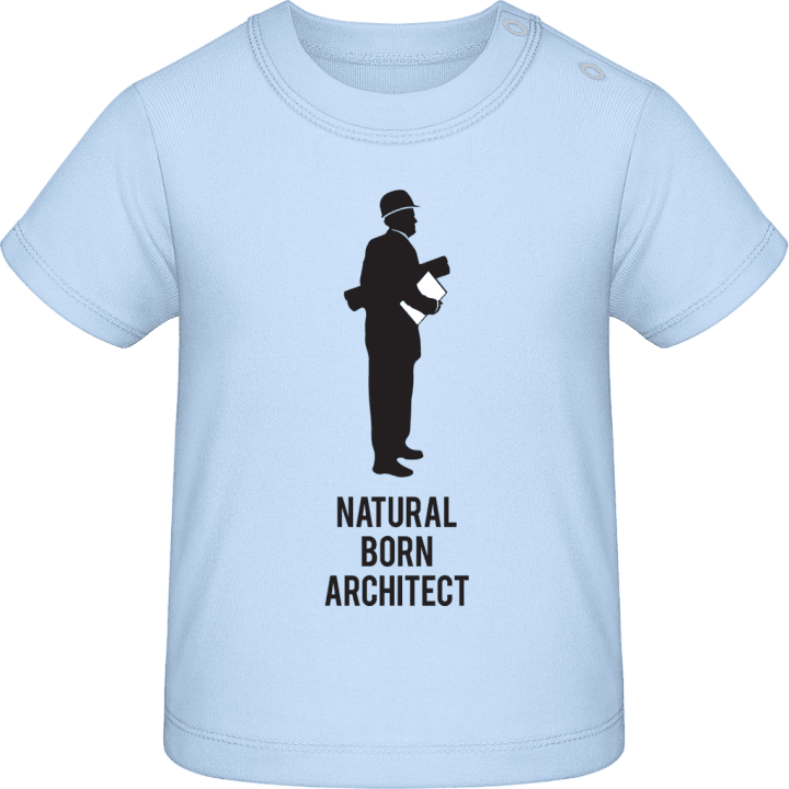 Natural Born Architect T-shirt bébé contain pic