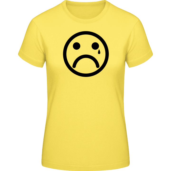Crying Smiley Vrouwen T-shirt 0 image