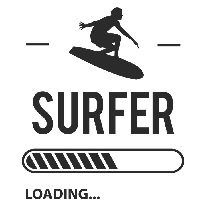 Surfer Loading Naisten t-paita 0 image