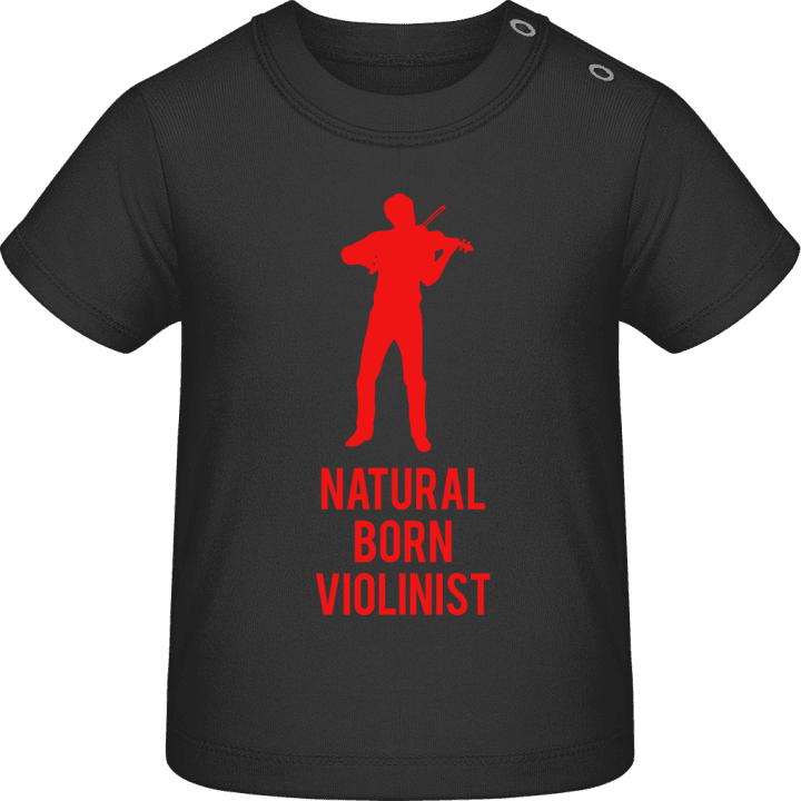 Natural Born Violinist T-shirt bébé contain pic