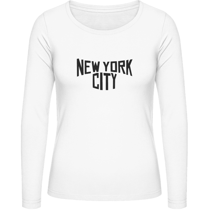 New York City Kvinnor långärmad skjorta contain pic
